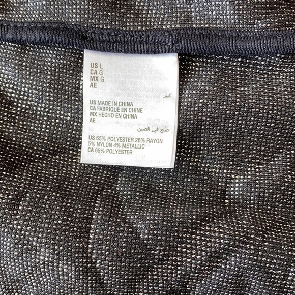 Alfani Metallic-Print Jacquard Topper Jacket - Picture 5 of 6